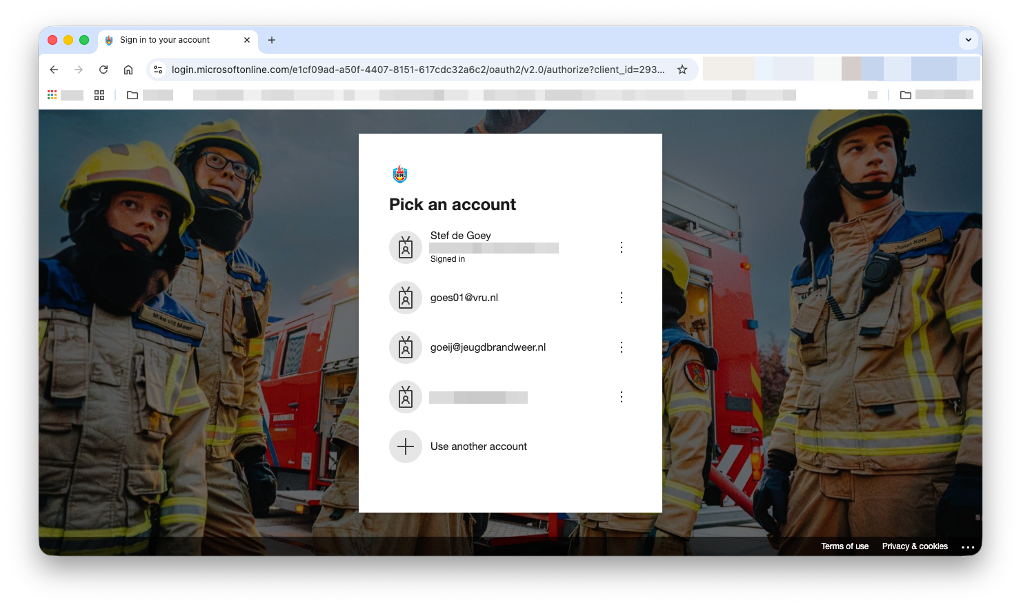 Afbeelding meerdere accounts
